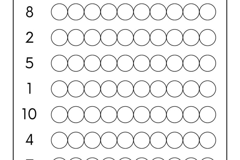 Preschool Homework Printable