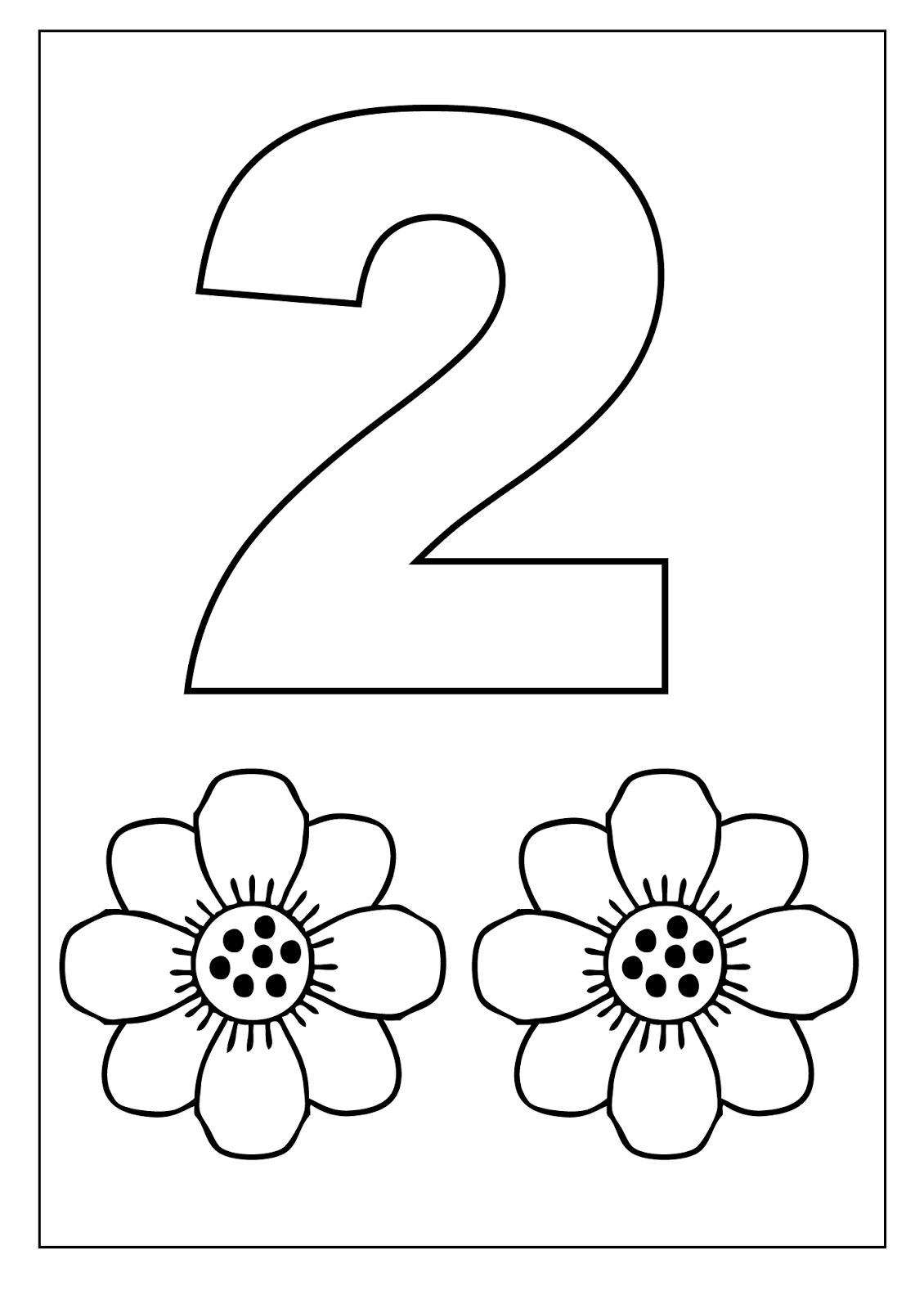 Number 2 Activities For Preschoolers Printable