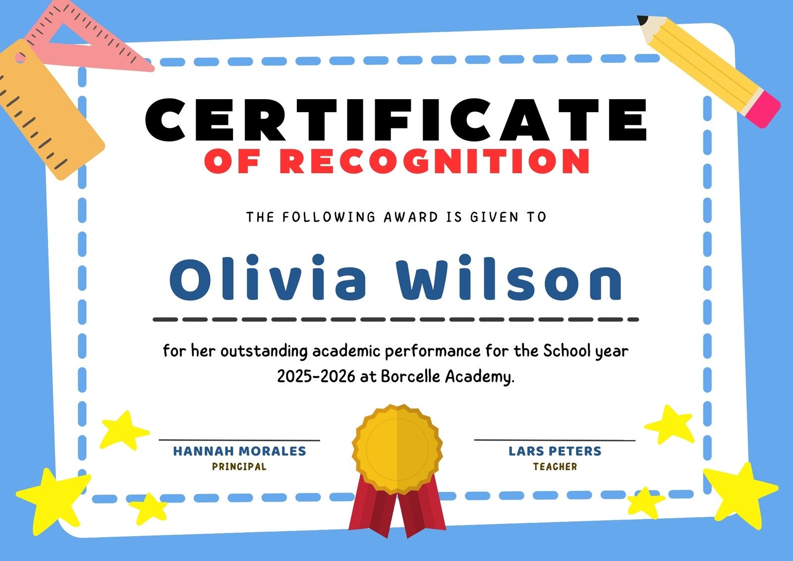 Printable Certificates For Preschoolers