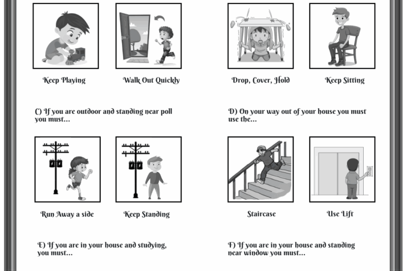 Free Printable Worksheets Earthquake