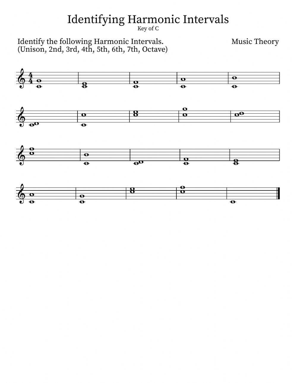 Free Intervals Worksheet Download Free Intervals Worksheet Png