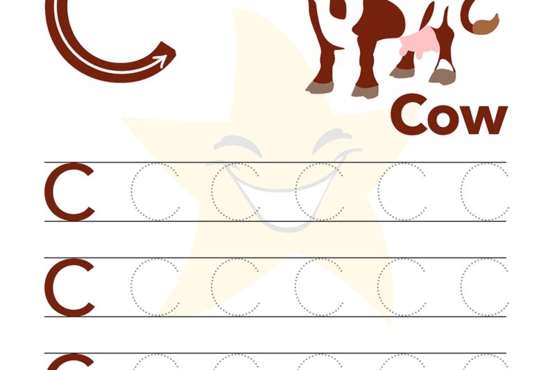 Free Printable Tracing Letter C Worksheets