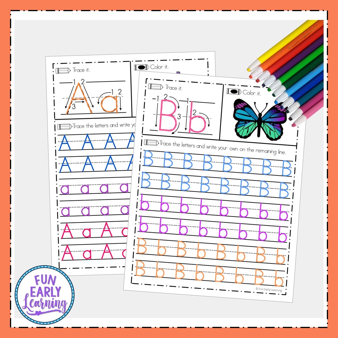 Free Printable Preschool Handwriting Sheets