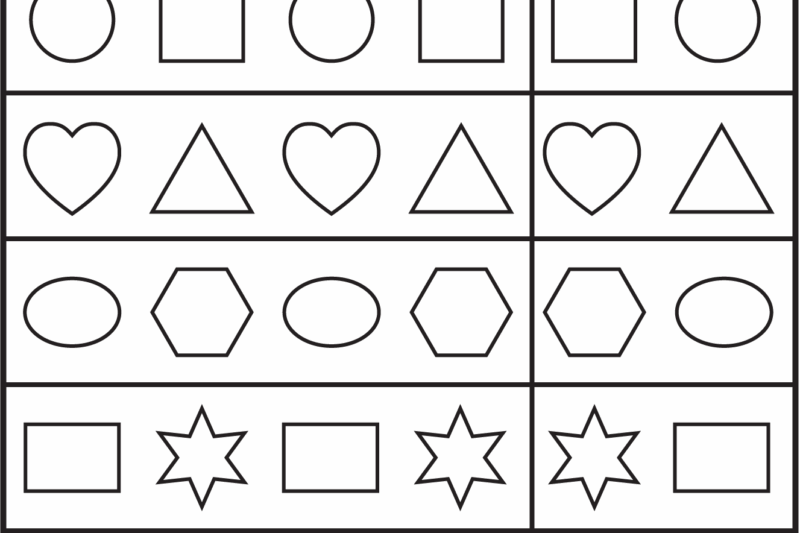 Printable Preschool Patterns
