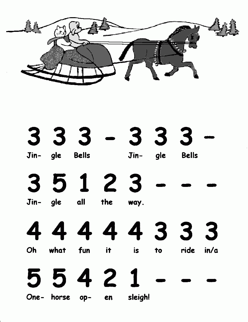 Free Printable Piano Lesson Worksheets