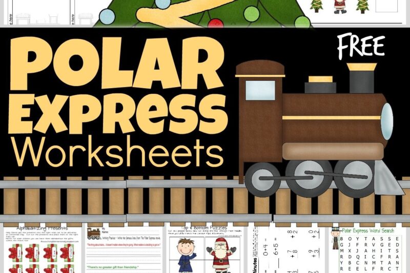 Polar Express Printables For Preschool