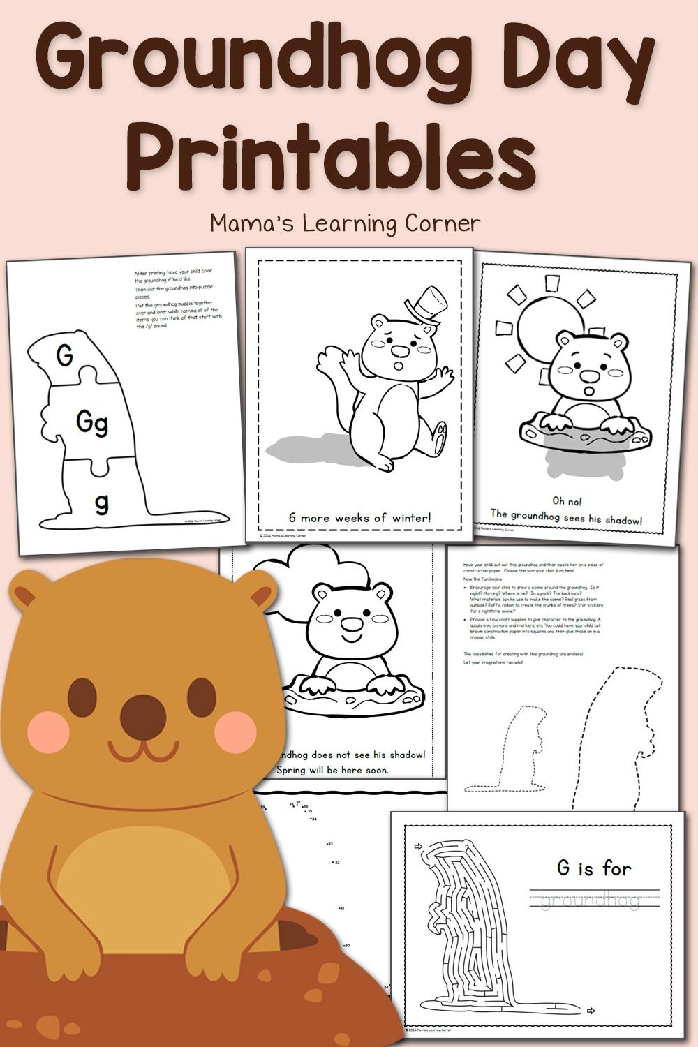 Free Preschool Printables Groundhog Day Download Free Preschool Printables Groundhog Day Png Images Free Worksheets On Clipart Library