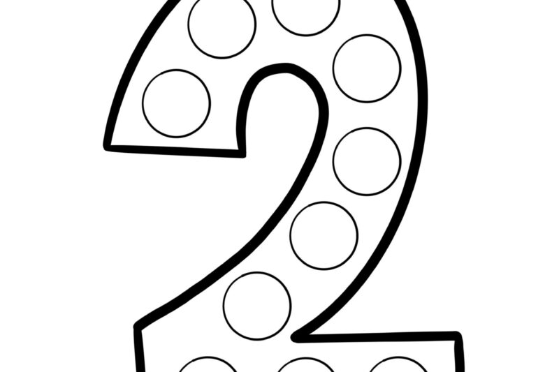 Number 2 Activities For Preschoolers Printable