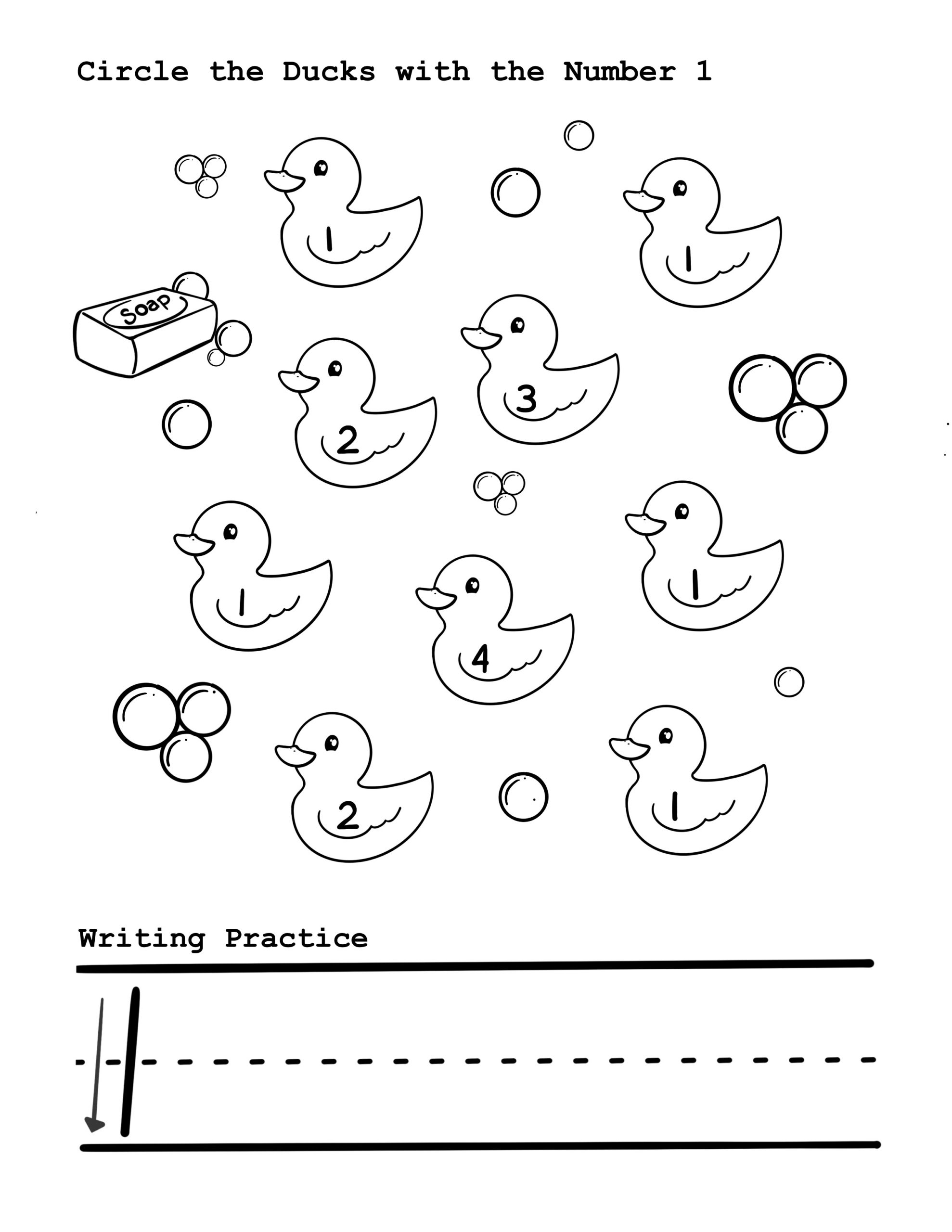 Free Preschool Printables Packet Number 1 Jennibeemine
