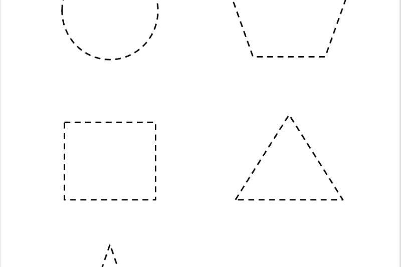Tracing Printable Worksheets Preschool