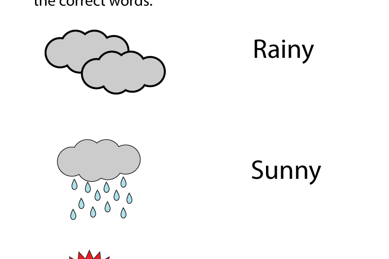 Weather Preschool Printables