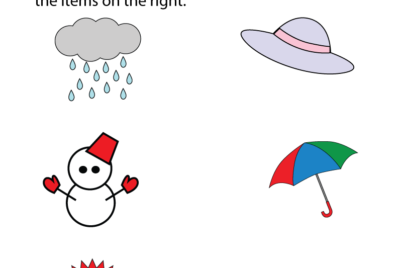 Printable Weather Preschool