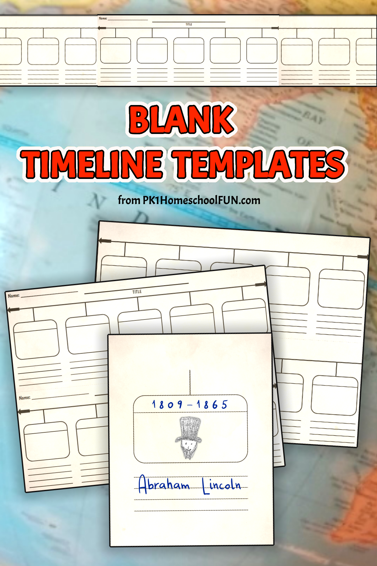 Free Printable Parallel Timeline Worksheet
