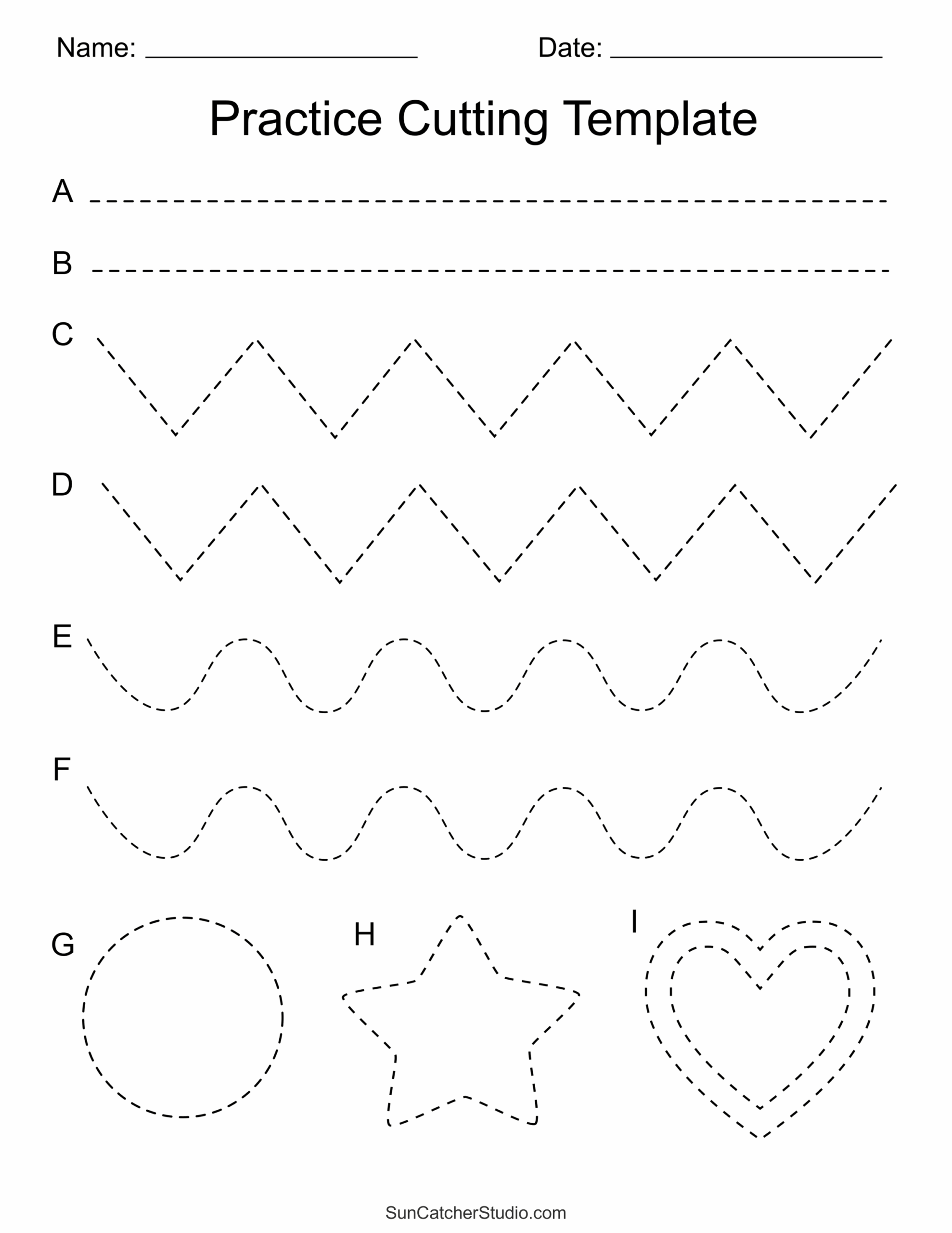 Free Printable Cutting Worksheets For Preschoolers Free Printables Monograms Design Tools Patterns U0026 DIY Projects