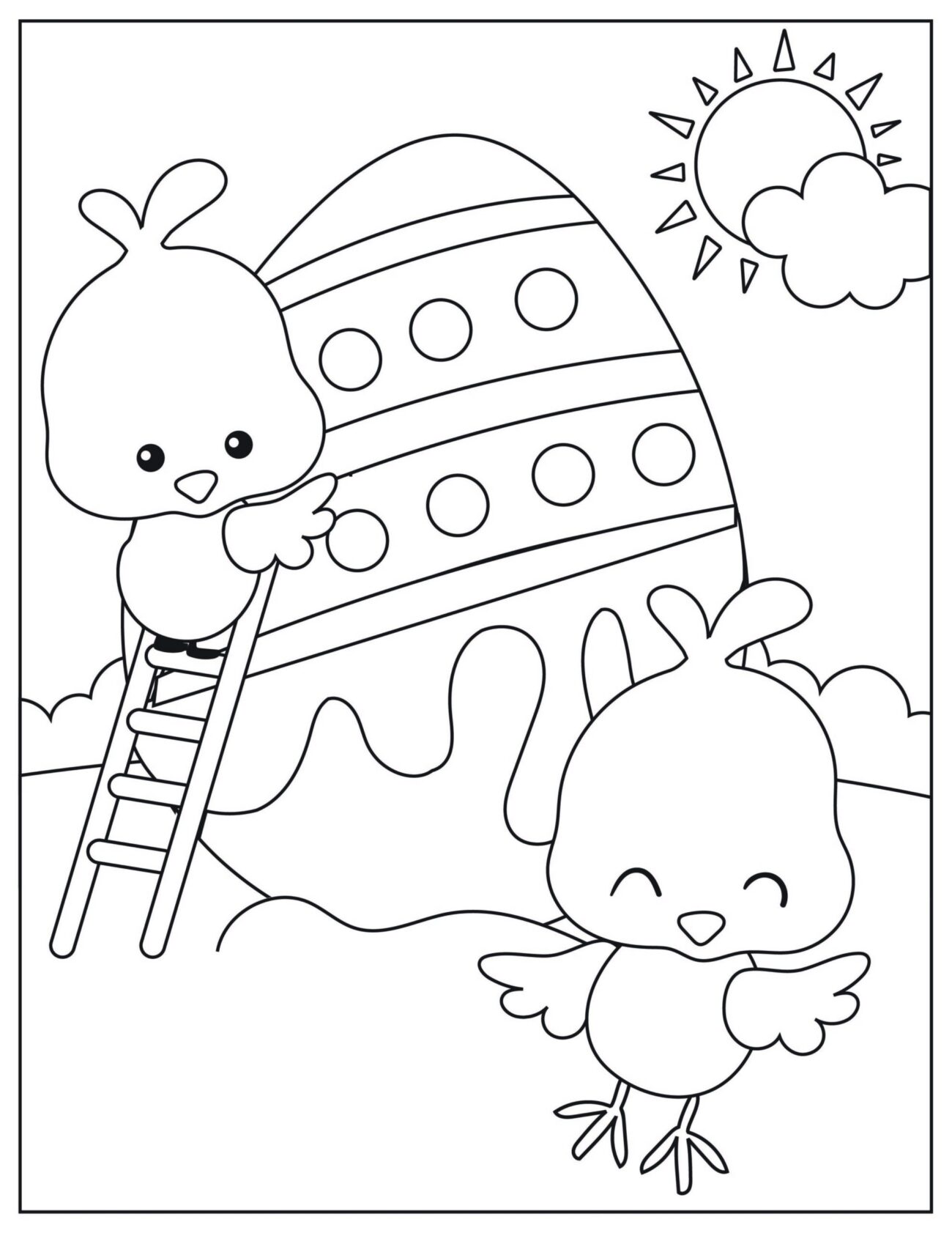Free Printable Easter Coloring Pages Crafty Morning