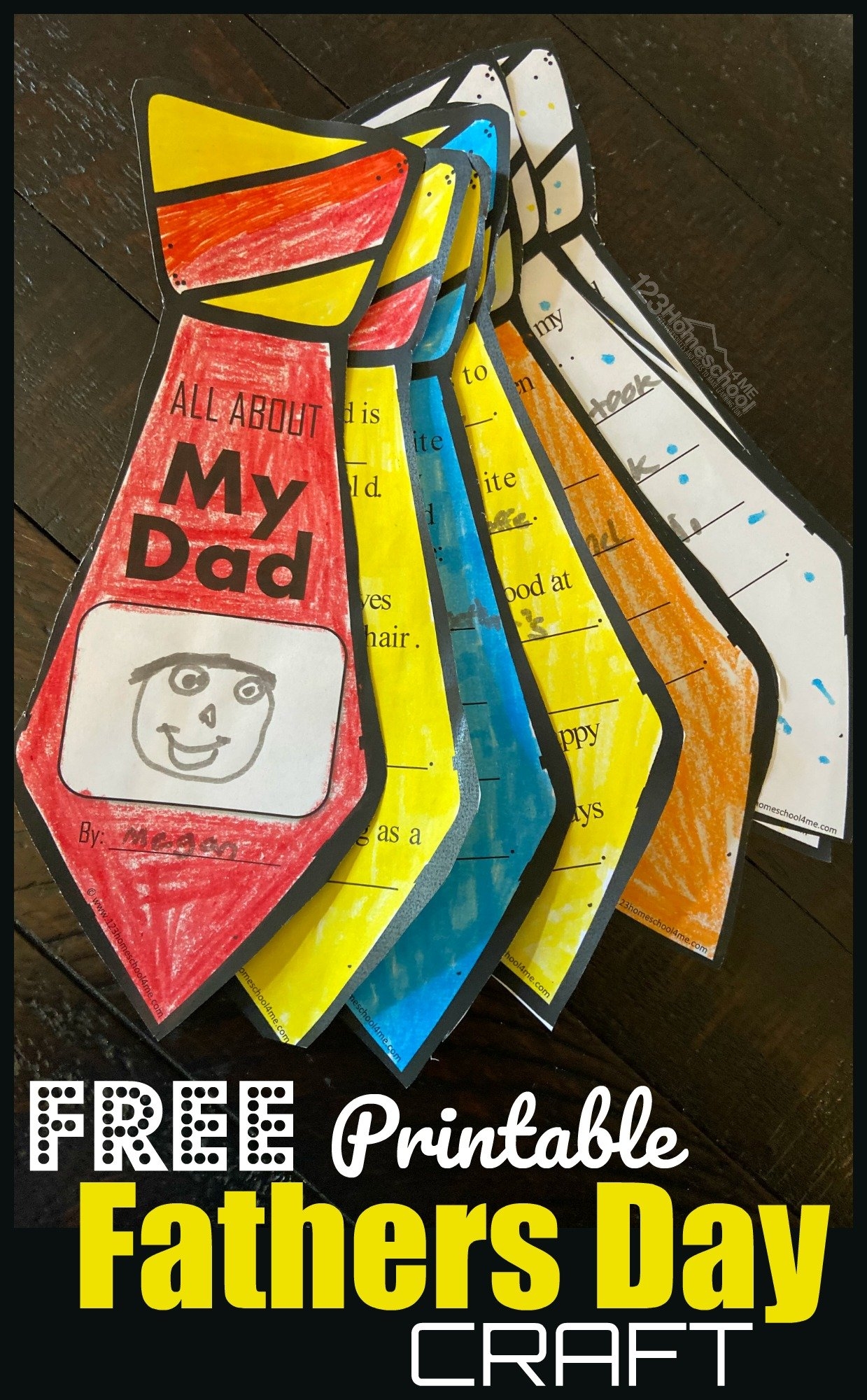 Preschool Father's Day Printable