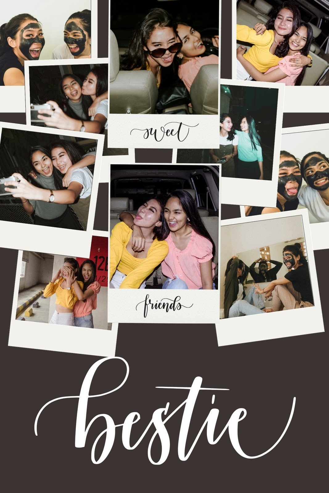 Friendship Collage Free Printable Worksheet