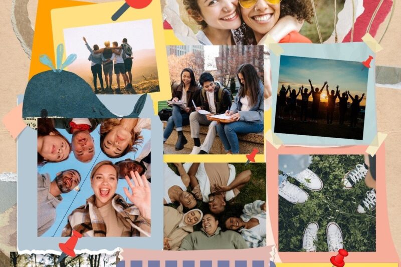 Friendship Collage Free Printable Worksheet