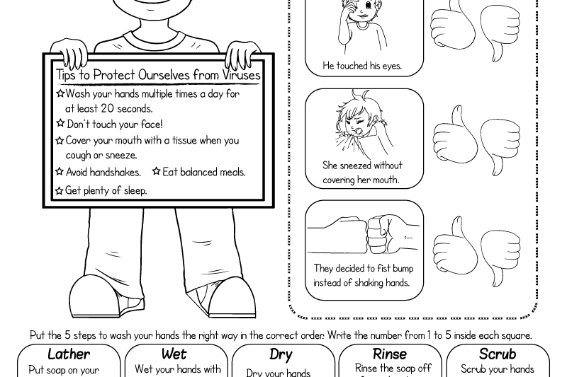 Health Worksheets Free Printable