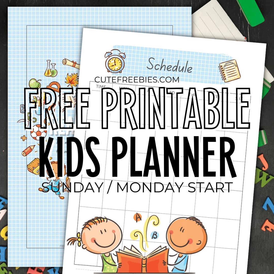 Preschool Weekly Calendar Printable Free