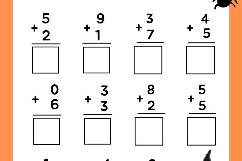 Kindergarten Printables Worksheets Free