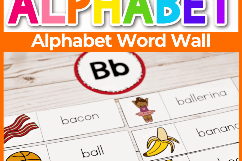 Printable Word Walls For Preschoolers