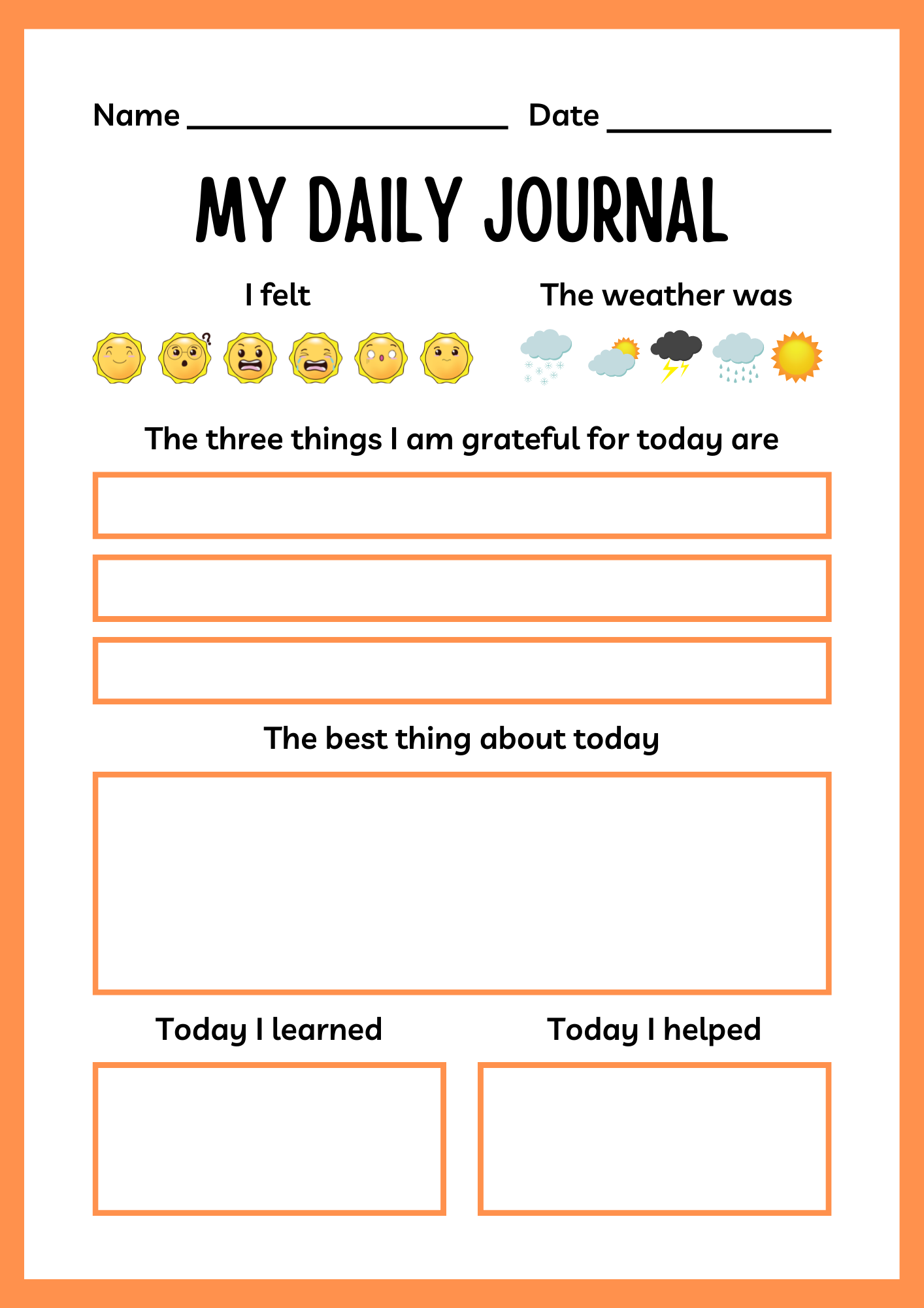 Free Printable Learning Journal Download Free Printable Learning Journal Png Images Free Worksheets On Clipart Library
