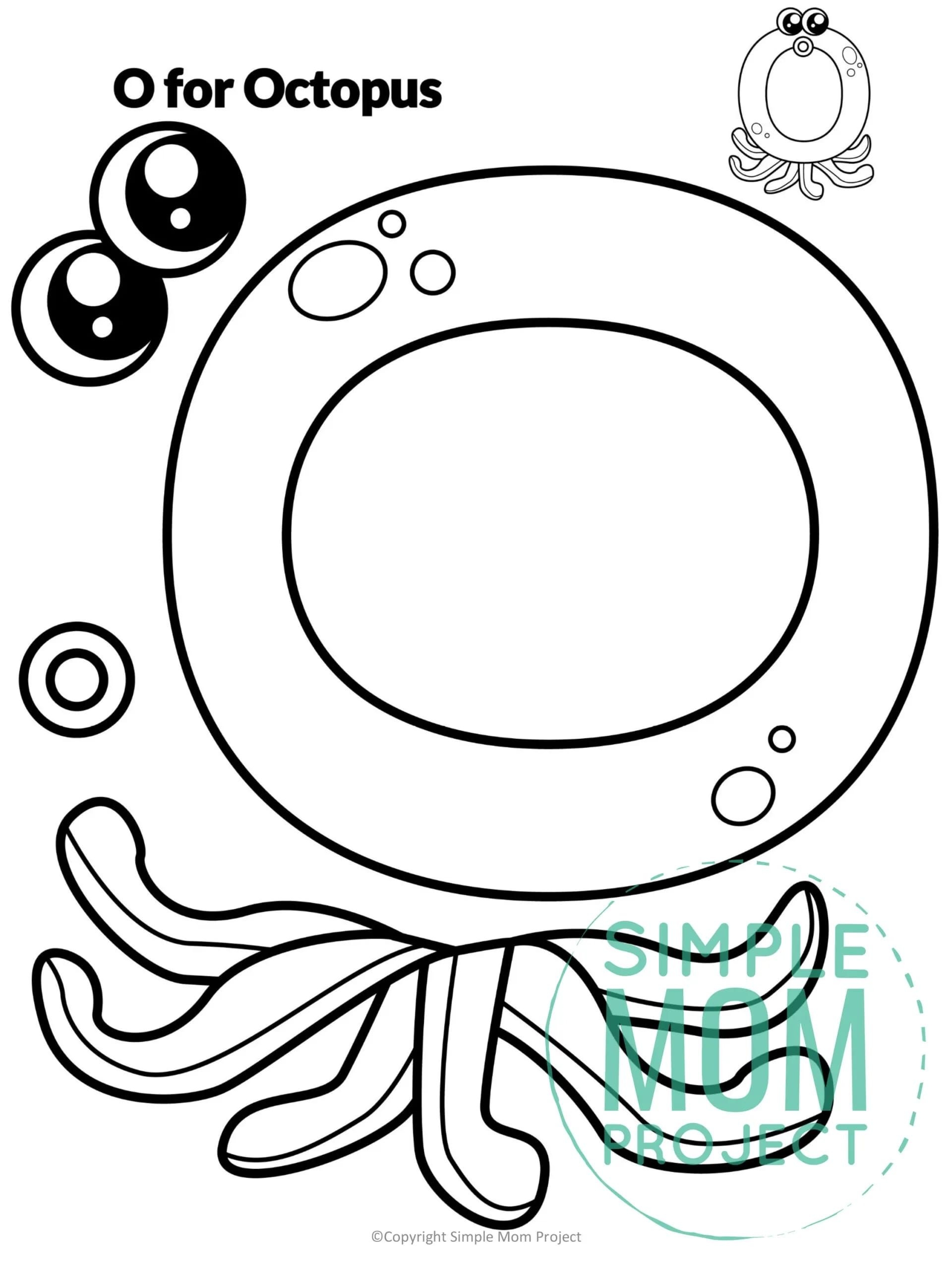 Free Printable Letter O Craft Template