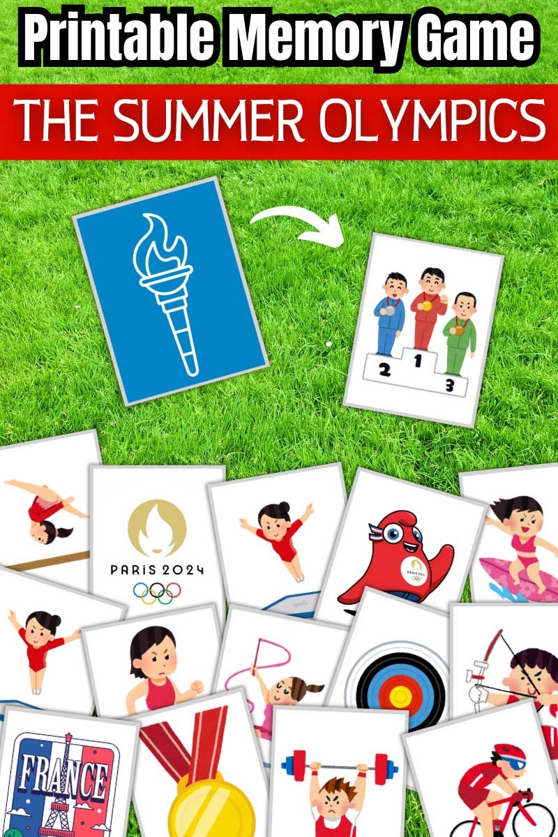 Free Printable Olympics Memory Match Game Cards