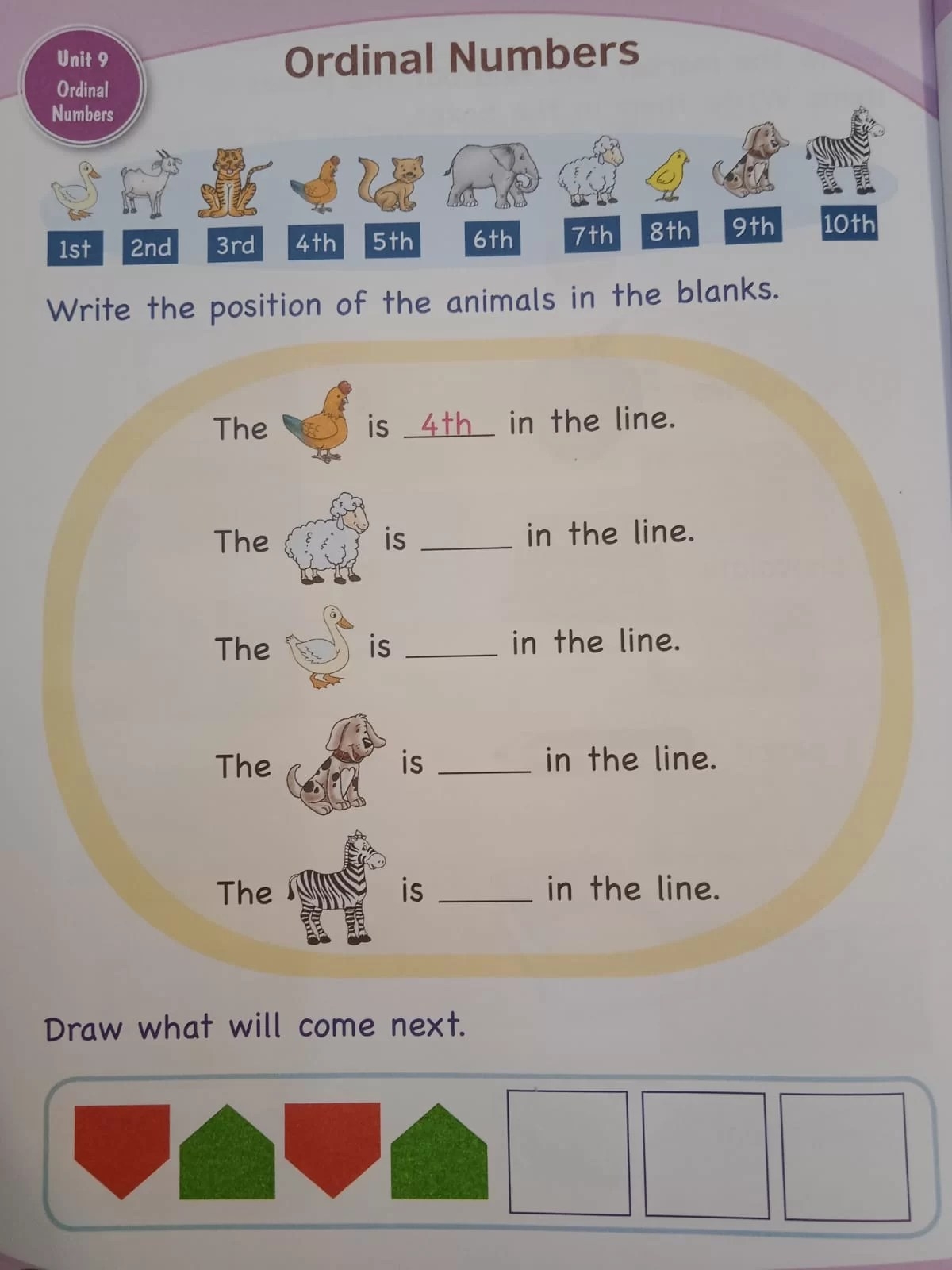 Free Printable Ordinal Numbers Worksheets Pdf Activity School For Kids