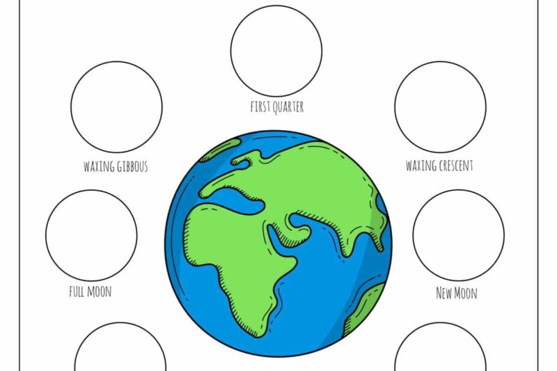 Free Printable Moon Worksheets