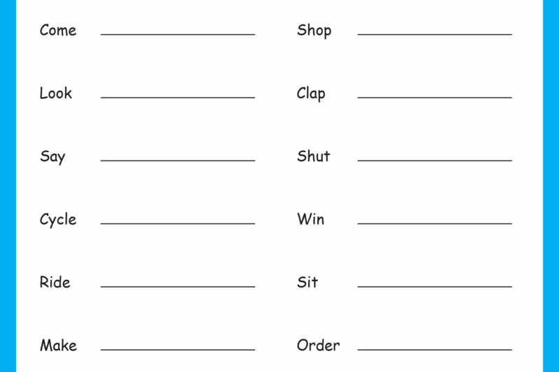 Suffix Worksheet Slp Free Printable