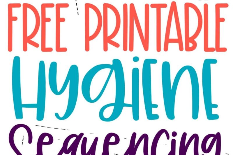 Free Printable Personal Hygiene Worksheet