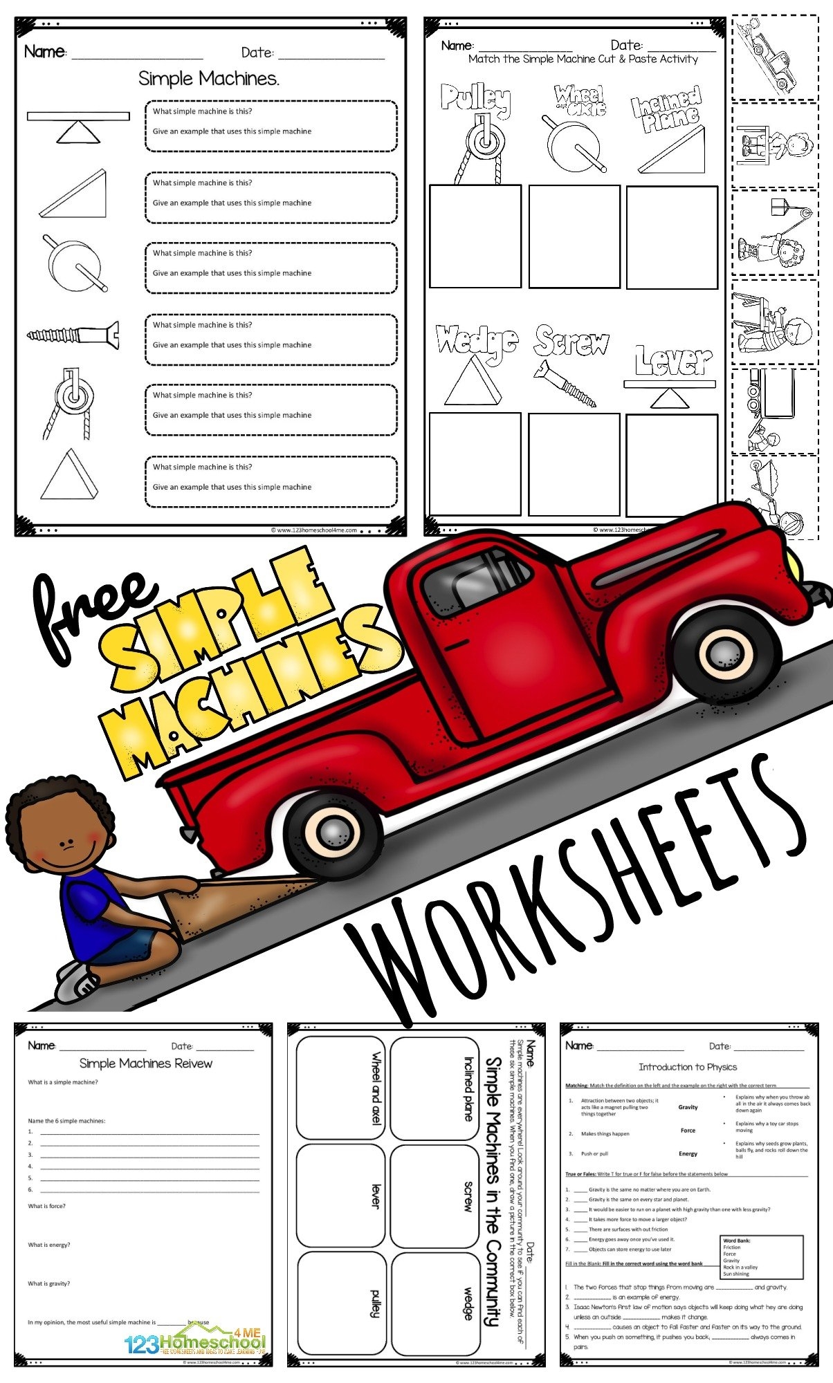 Free Printable Physics Worksheets