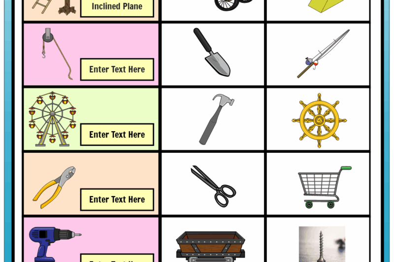 Simple Machines Worksheets Free Printables