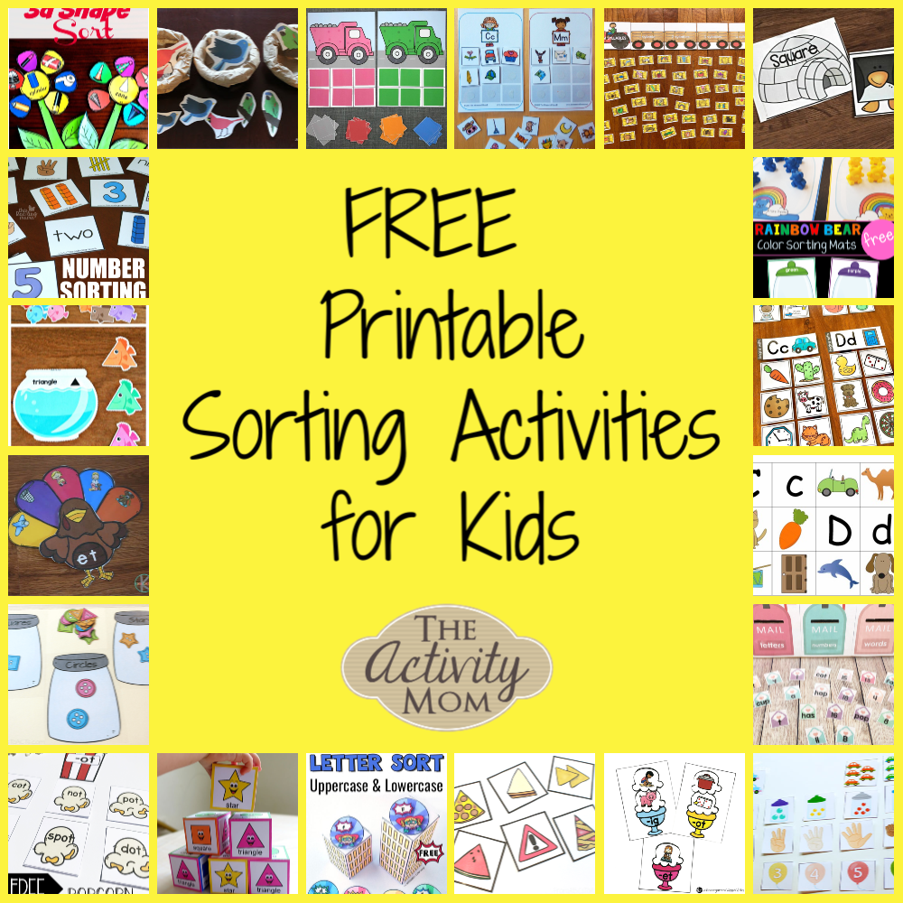 Sorting Worksheets Kindergarten Printable Sorting Worksheets Kindergarten Printable