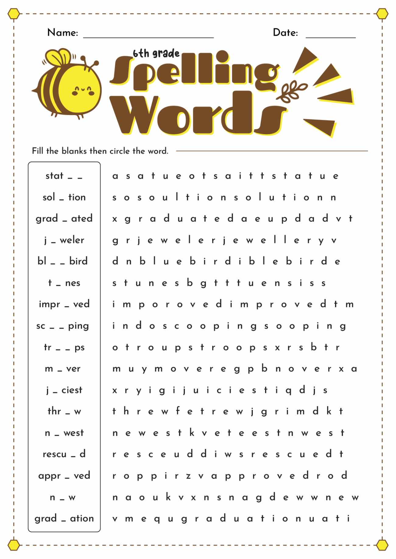 Free Printable Spelling Worksheet Download Free Printable Spelling Worksheet Png Images Free Worksheets On Clipart Library