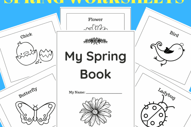 Spring Crafts Preschool Printable