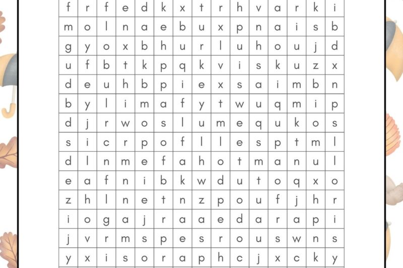 Free Printable Thanksgivng Worksheets