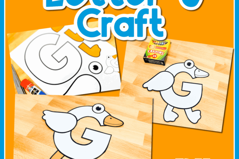 Letter G Craft For Preschool Printable