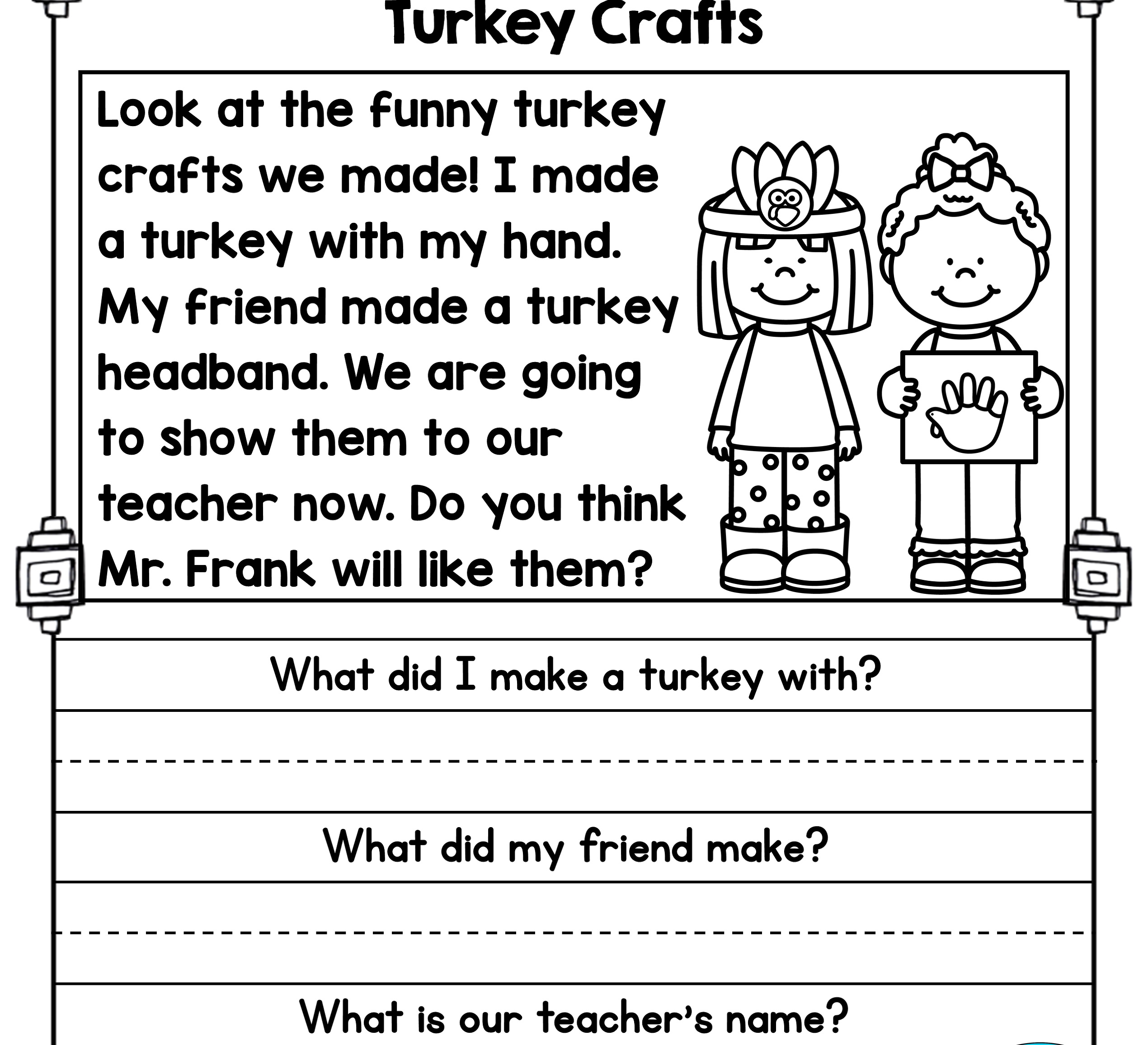 Worksheets On Reading Comprehension