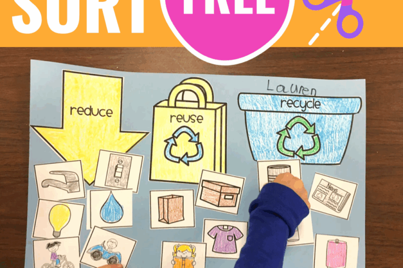 Recycling Preschool Printables
