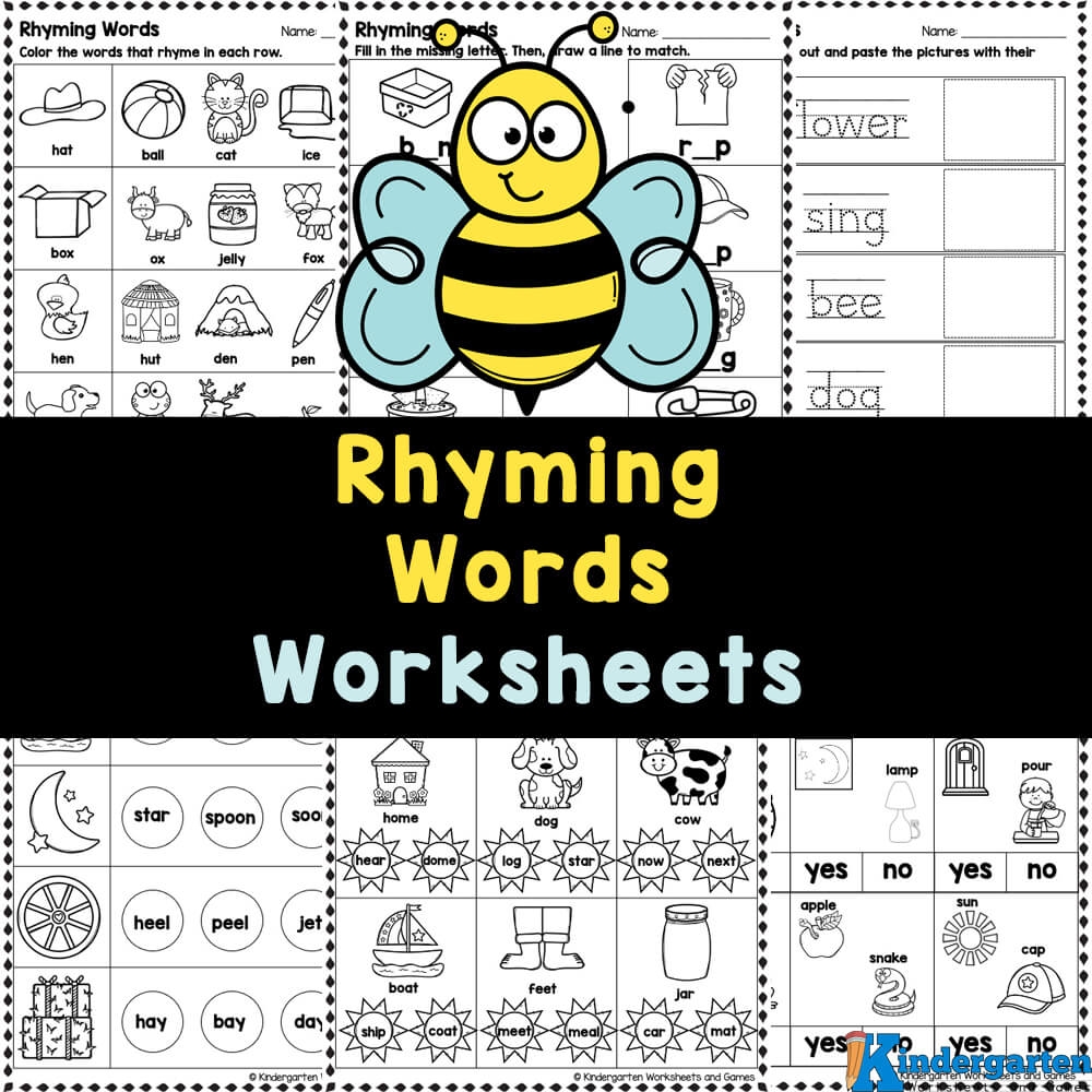 Rhyming Preschool Printables