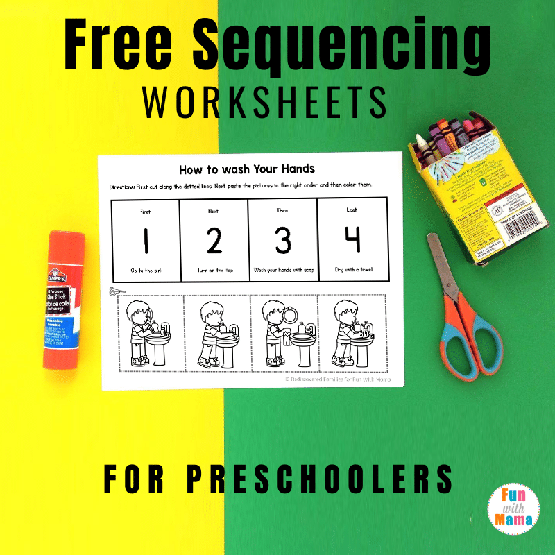 Sequencing Worksheets For Kindergarten Free