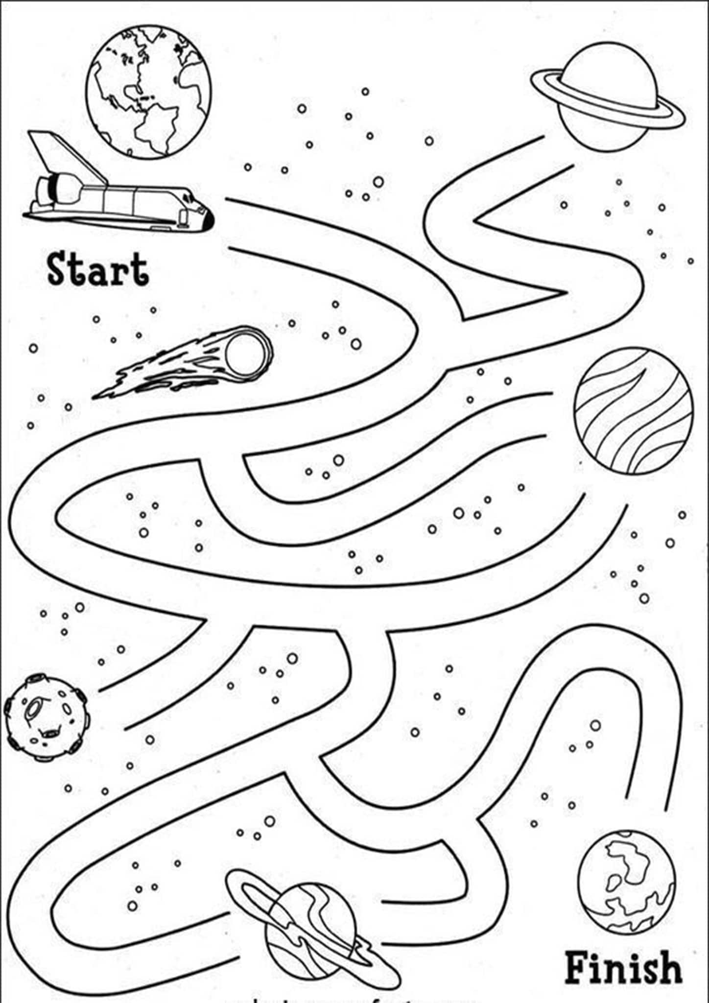 Free Simple Maze Printables For Preschoolers And Kindergartners Worksheets Library