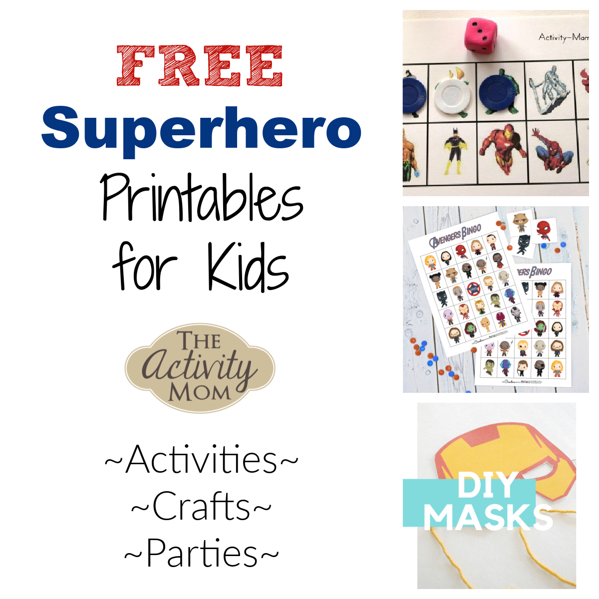 Superhero Printables For Preschool