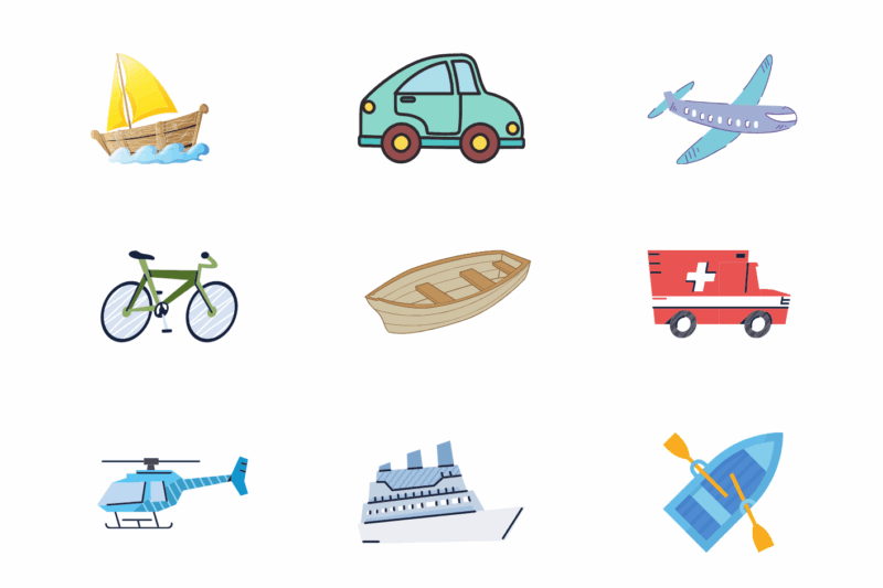 Transportation Printables For Preschool Free