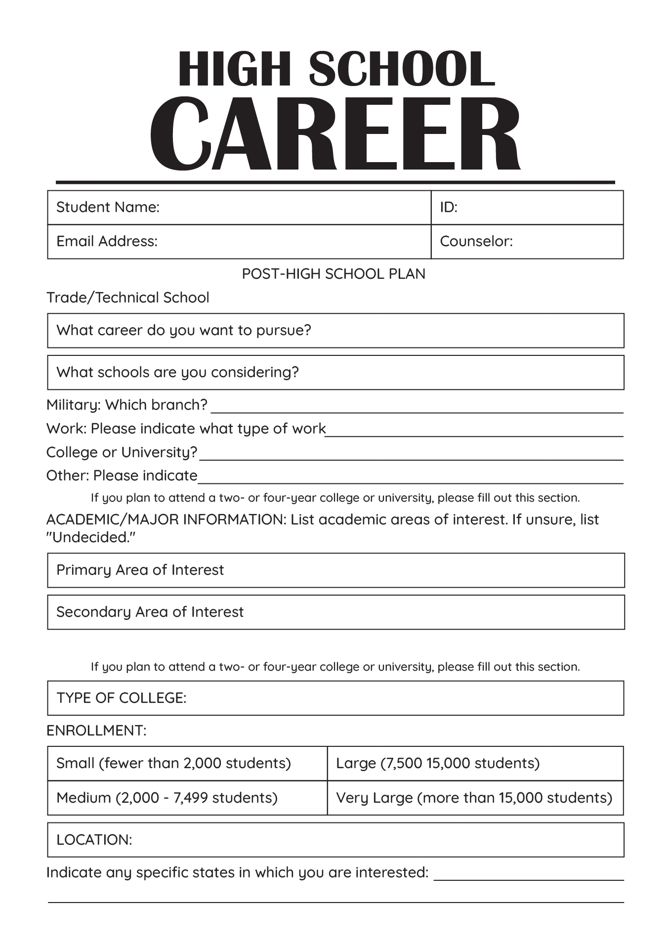 Free Worksheet For High School Download Free Worksheet For High 