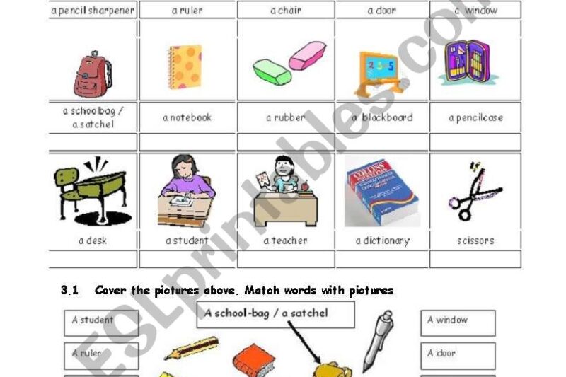 Free Special Education Printable Worksheets