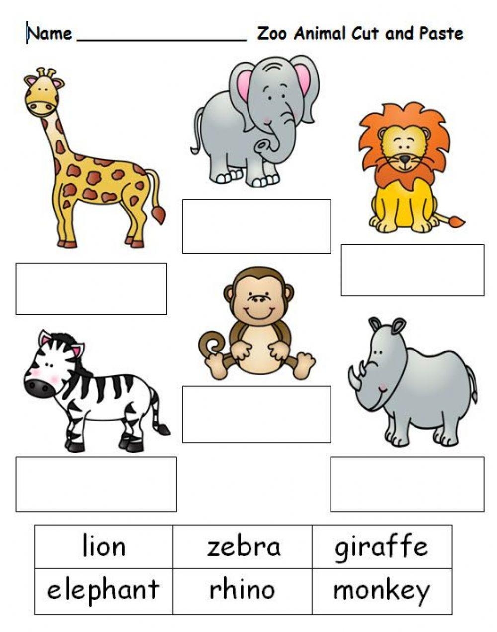 Free Zoo Animal Worksheet Download Free Zoo Animal Worksheet Png Images Free Worksheets On Clipart Library